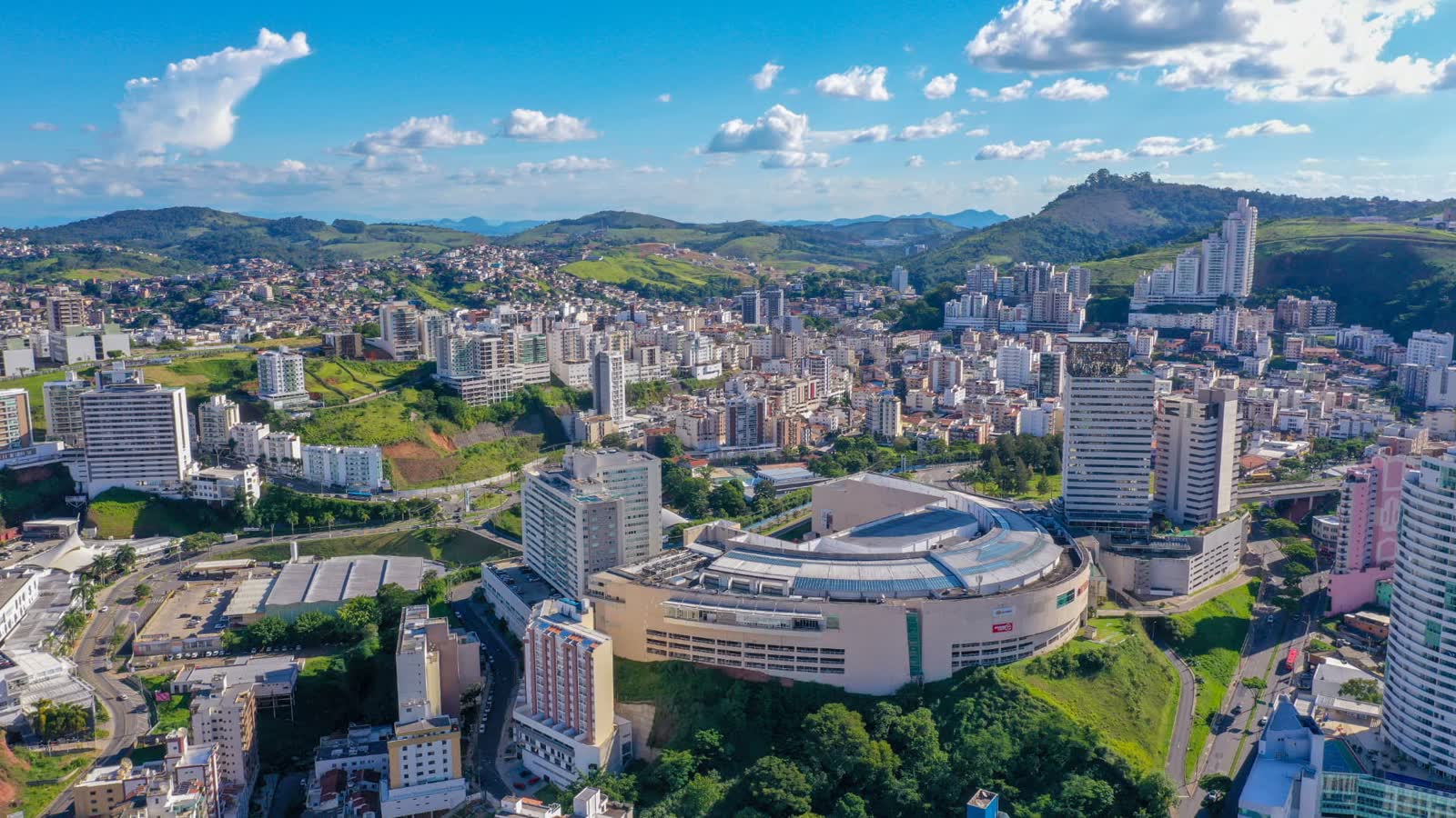 Vista da cidade de Juiz de Fora
